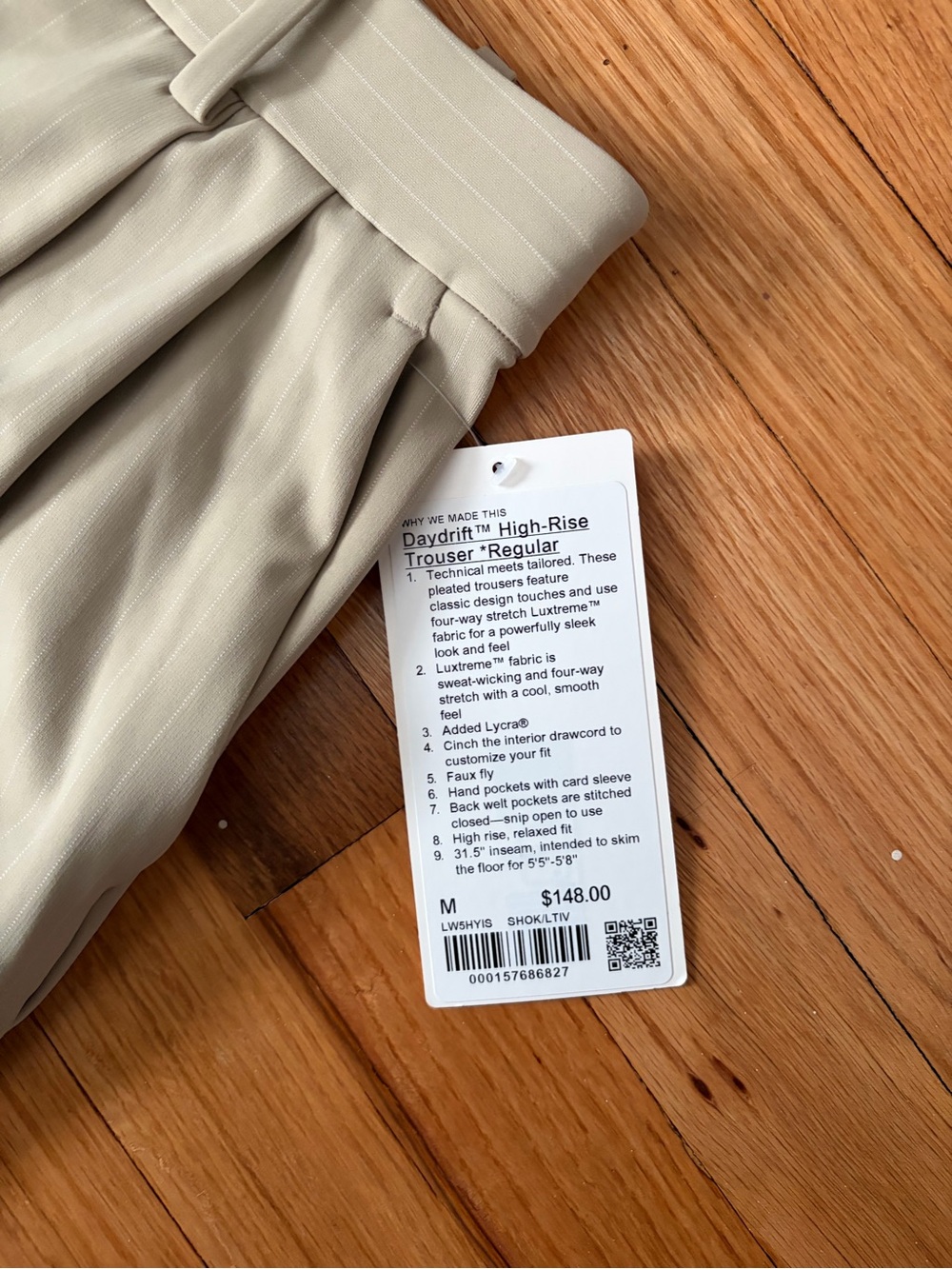 NWT Lululemon Daydrift High-Rise Wide-Leg Trouser - Picture 5 of 8